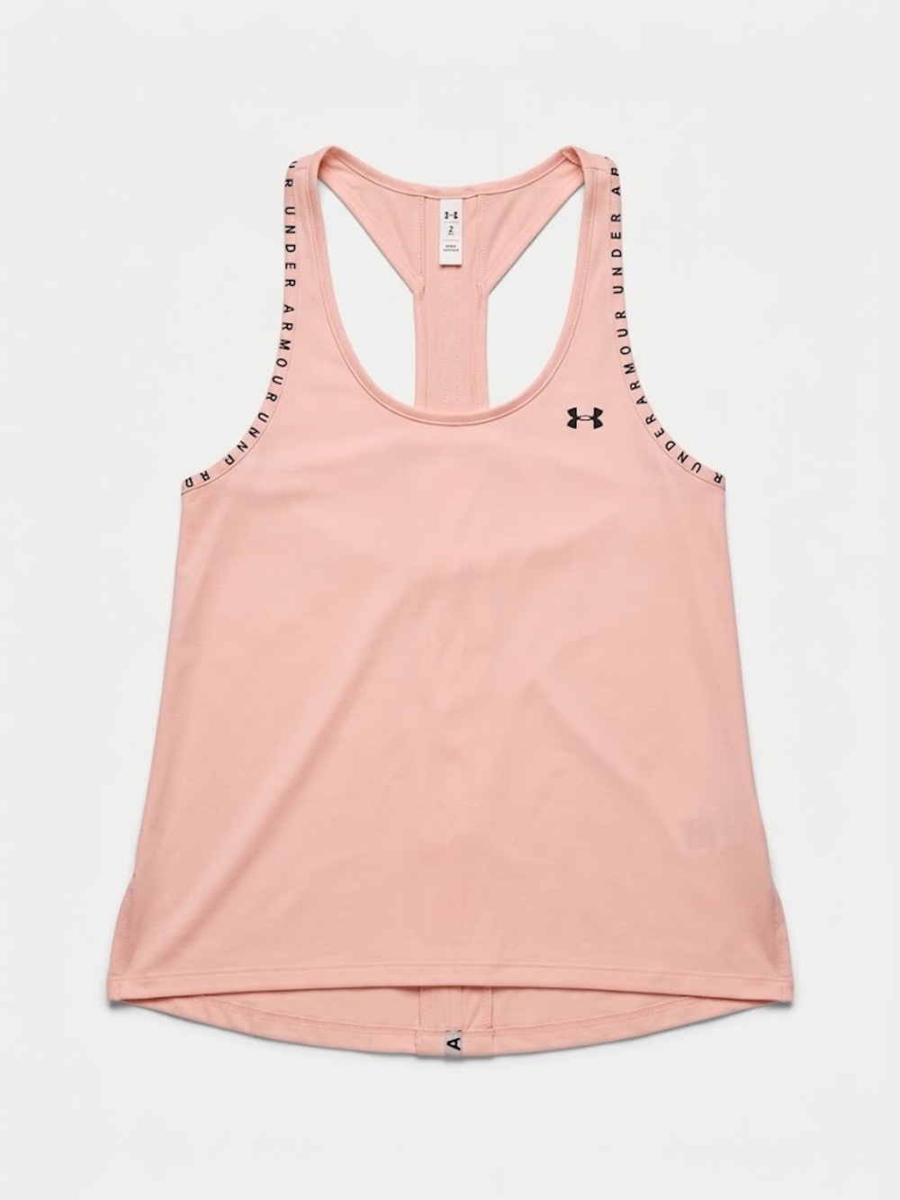 Under Armour Light Orange Racerback Performance Tank